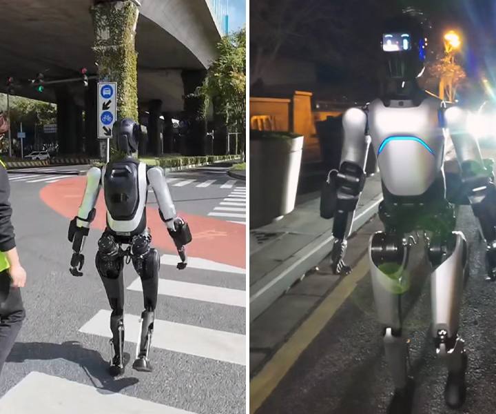 Um robo chines caminhou 106 km sem parar e entrou pro Guinness