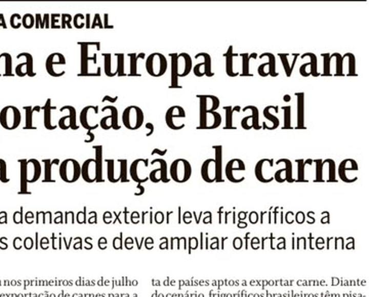 A China 'travou' a carne brasileira: a cota, a sobretaxa e o que o O Globo mostrou