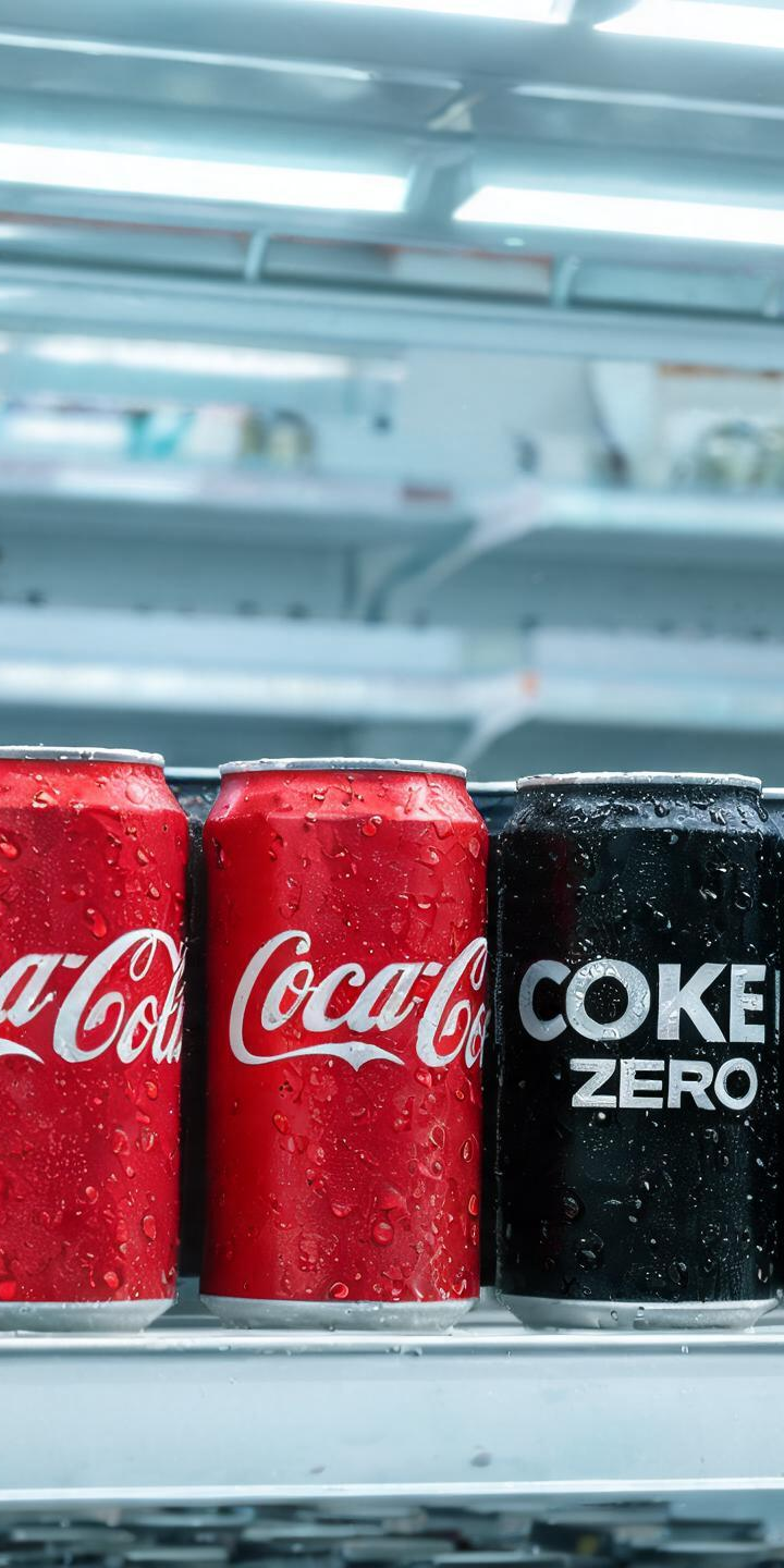 O mercado encolheu e a Coca-Cola cresceu 17%