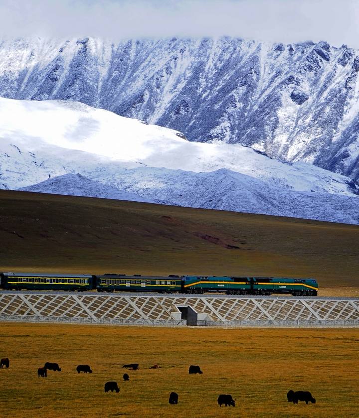 Ferrovia do Tibete: o trem que sobe a 5.072 m e resiste ao permafrost