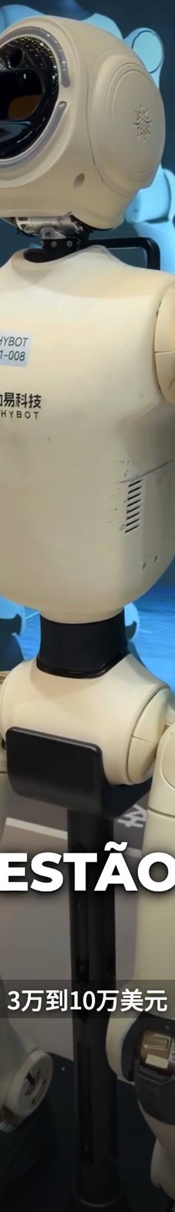 O robô humanoide de companhia que a China pôs à venda