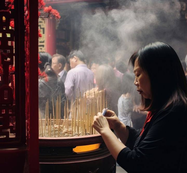 O luxo espiritual que os jovens chineses compram